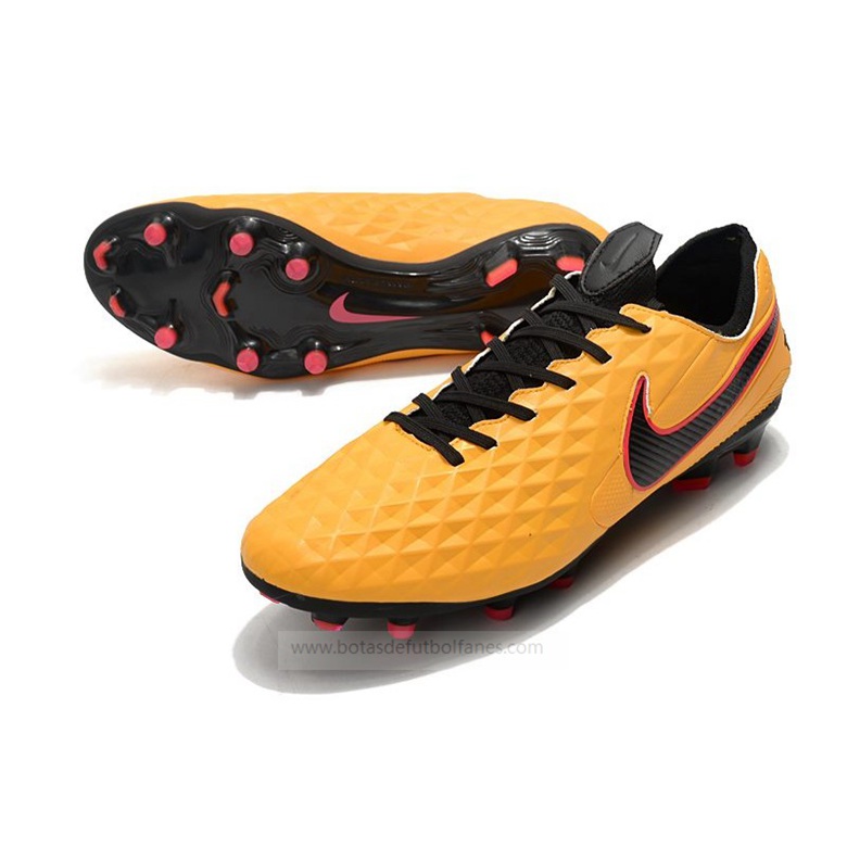 Nike Tiempo Legend VIII Elite FG Naranja Negro